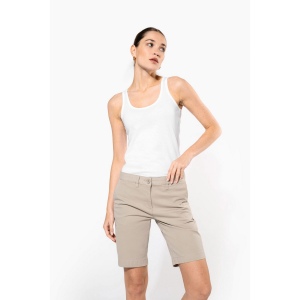 Bermuda chino femme 54