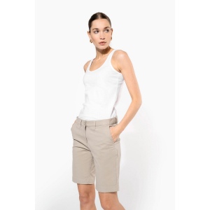 Bermuda chino femme 55