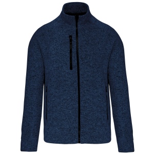 Veste zippée chinée homme 3
