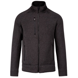Veste zippée chinée homme 2