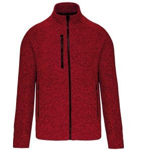 Veste zippée chinée homme 7