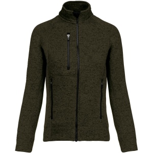 Veste zippée chinée femme 4