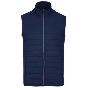 Veste sport bi-matière sans manches unisexe 5