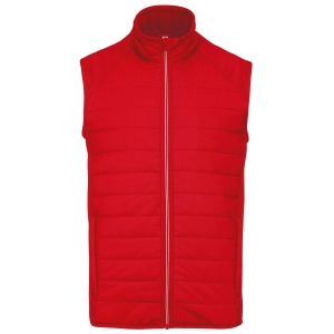 Veste sport bi-matière sans manches unisexe 7