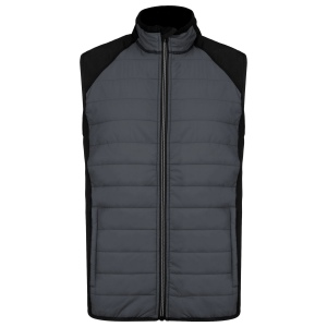 Veste sport bi-matière sans manches unisexe 4