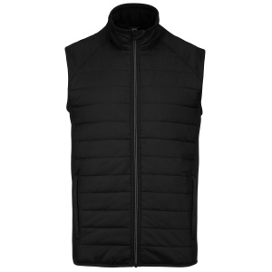 Veste sport bi-matière sans manches unisexe 2
