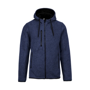 Veste à capuche chinée homme 5