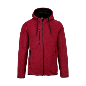 Veste à capuche chinée homme 6