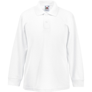 Polo enfant 65/35 manches longues 2