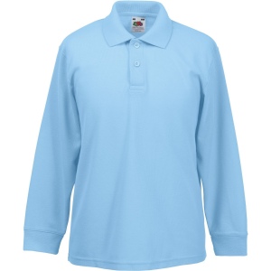 Polo enfant 65/35 manches longues 5
