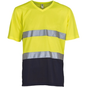 T-shirt col V haute visibilité Top Cool 3