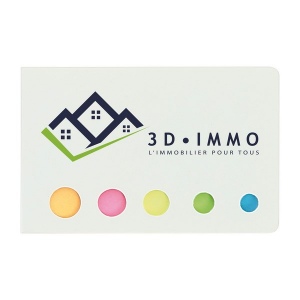 Bloc marque-pages adhesifs (+Tampographie TA31) 2