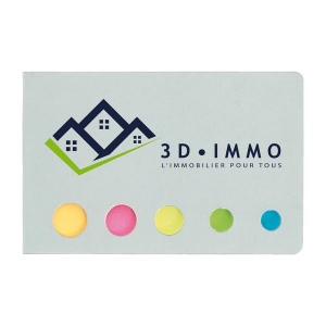 Bloc marque-pages adhesifs (+Tampographie TA31)