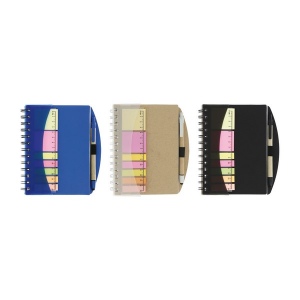 Carnet spirale adhesifs/stylo (+Tampographie TA21) 4
