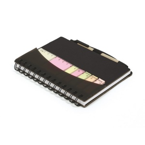 Carnet spirale adhesifs/stylo (+Tampographie TA21) 10