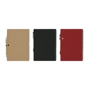 Carnet spirale adhesif / stylo (+Tampographie TA21) 5