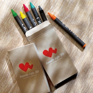 Etui 6 crayons cire - BRABO 4