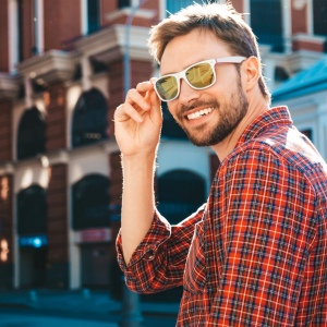 Lunettes de soleil Jeffrey bicolore UV400 9