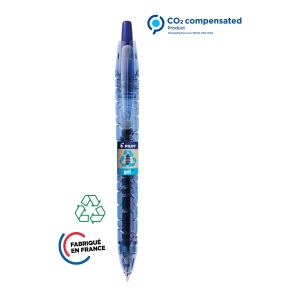 Roller PILOT B2P gel bleu ou noir (+ tampographie)