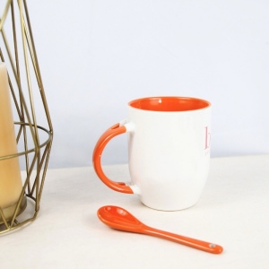 Tasse BICOLORE cuillère 2