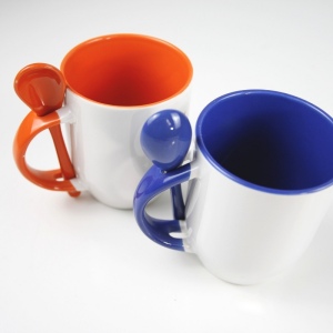Tasse BICOLORE cuillère 3