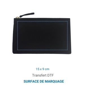 Trousse coton NINA S 370 - Noir 4