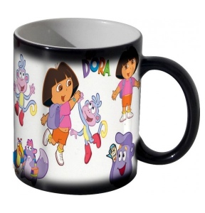 Mug Magic Thermo-réactif Noir 2