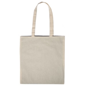 Sac coton BICOLORE réversible 155 2