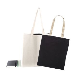 Sac coton BICOLORE réversible 155