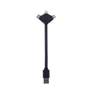 Mini Câble multi-connecteurs - W cable pocket 3