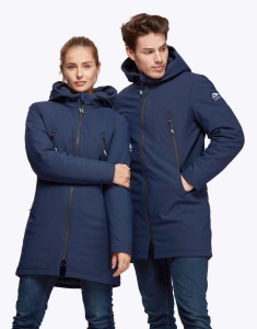 Parka longue unisexe avec doublure doudoune 3