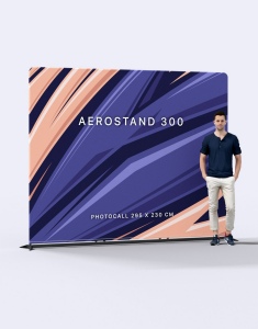 Stand Noir HD 3 x 2,3 m 2