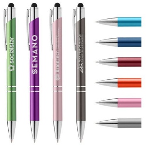 Stylo Crosby Mat Stylet coté clip (+Laser 360)
