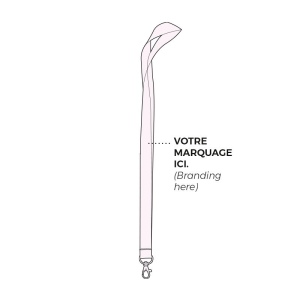 CORDON TOUR DE COU / LANYARD 2X92 CM 2