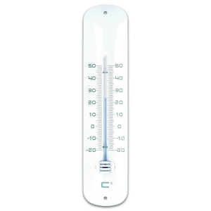 THERMOMETRE METAL LAQUE 30CM 2
