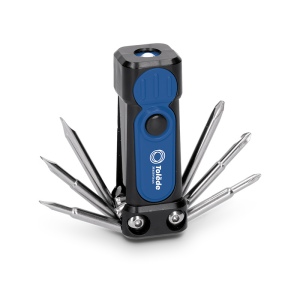 OUTIL MULTIFONCTION - TOURNEVIS 6 TETES + TORCHE 3