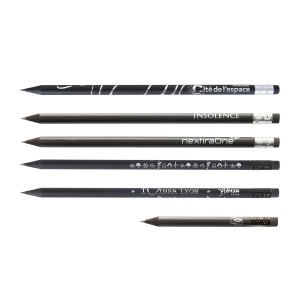 BLACK ROND 17,6 PANTO T Gomme(+Marquage à chaud 360° 1 couleur - grande longueur) 5