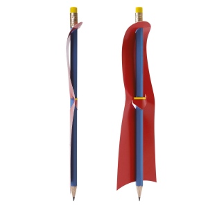 SUPER CRAYON-SUPMAN(+Copie laser 2 faces sur cape + marquage à chaud simple une couleur sur crayon - texte uniquement) 4