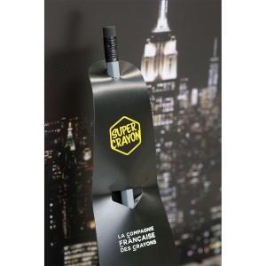 SUPER CRAYON-SUPBAT(+Copie laser 2 faces sur cape + marquage à chaud simple une couleur sur crayon - texte uniquement) 8