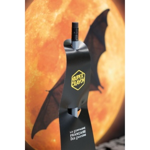 SUPER CRAYON-SUPBAT(+Copie laser 2 faces sur cape + marquage à chaud simple une couleur sur crayon - texte uniquement) 9