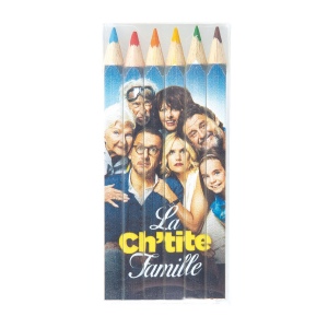SET QUADRI 6 COUL 8,7 cm(+Quadri recto sur les 6 crayons (7,5 x 3,93 cm)) 11