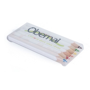 SET QUADRI 6 COUL 8,7 cm(+Quadri recto sur les 6 crayons (7,5 x 3,93 cm)) 5