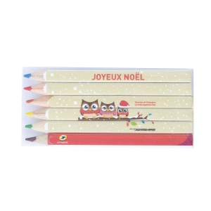 SET QUADRI 6 COUL 8,7 cm(+Quadri recto sur les 6 crayons (7,5 x 3,93 cm)) 7