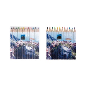 SET QUADRI 12 COUL 8,7 cm(+Quadri recto sur les 12 crayons (7,5 x 7,88 cm)) 7