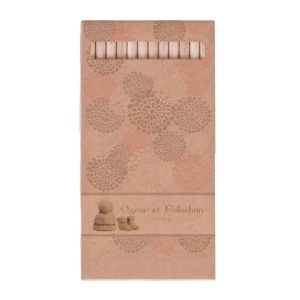 ETUI 12 AQUARELLABLES ECO 17,6(+Pas de marquage sur les crayons - marquage en copie laser sur la surface totale de l'etui)