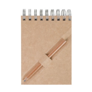 BLOC-NOTES A7 ET CRAYON AGENDA(+Pas de marquage sur le crayon - marquage copie laser sur face avant du bloc) 12