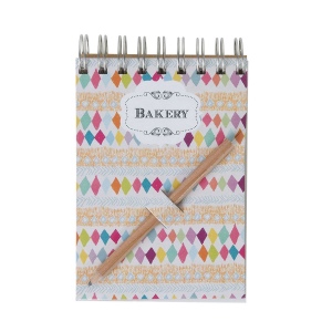 BLOC-NOTES A7 ET CRAYON AGENDA(+Pas de marquage sur le crayon - marquage copie laser sur face avant du bloc) 8