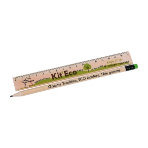 KIT-ECO 2(+Quadri 1 face sur la regle (17x1,3 cm) - quadri sur le crayon) 7