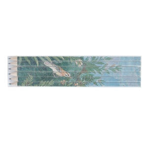 SET QUADRI 6 GRAPHITE 17,6 cm(+Quadri recto sur les 6 crayons (16,4 x 3,93 cm))