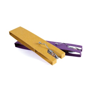 ETUI INDIV BLANC 1 CRAYON(+Marquage à chaud 1 couleur) 22